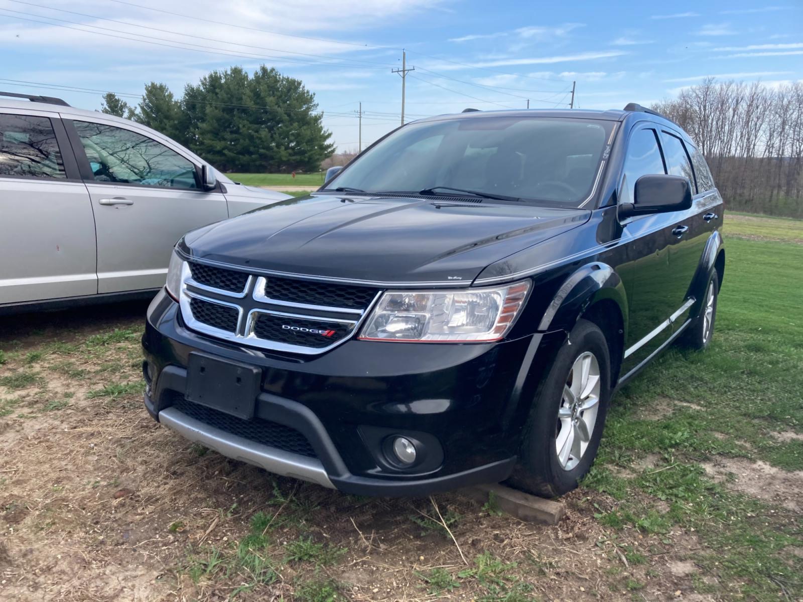 2014 Blck Dodge Journey SXT AWD (3C4PDDBG7ET) with an 3.6L V6 DOHC 24V engine, 6-Speed Automatic transmission, located at 1800 South Ihm Blvd, Freeport, IL, 61032, (815) 232-5543, 42.278645, -89.607994 - Photo #0
